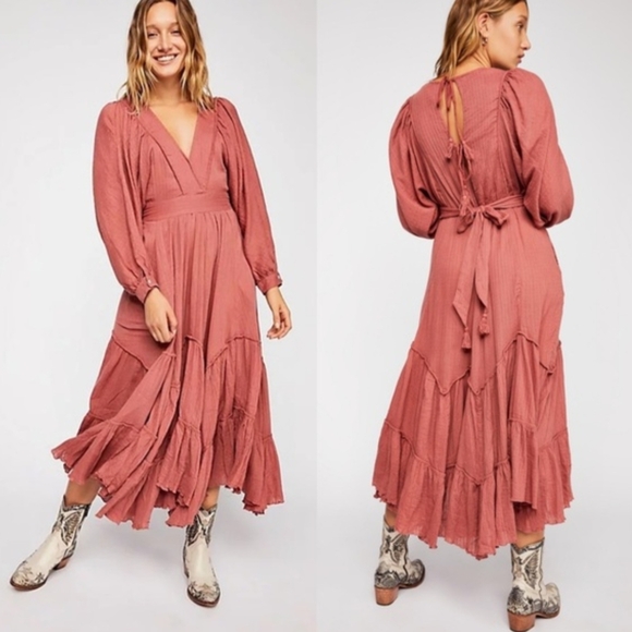 Free People I Need To Know Dress In Green - Picture 14 of 15